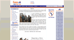 Desktop Screenshot of caza.us